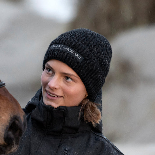 Accesorio ecuestre Headwear- gorras & gorras Kingsland EQ KL Helge Knitted gorra para equitación - vista 2