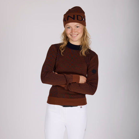 Camisetas Kingsland KLMarion mujer Rib Pullover para equitación - vista 2