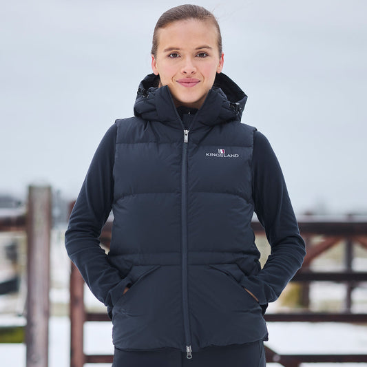 Pantalones Body Warmer Kingsland Classic Unisex Down Body Warmer para equitación - vista 2