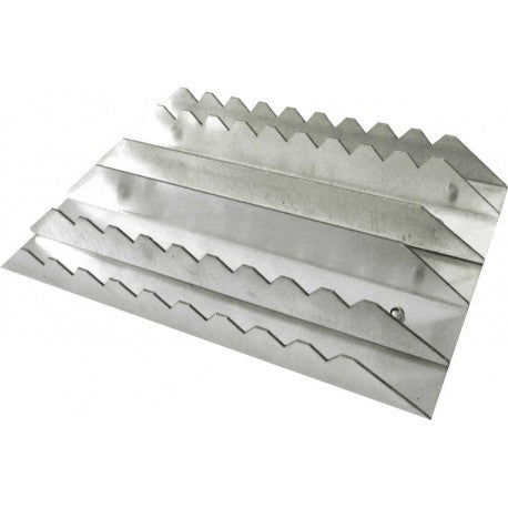Cepillos Peine Curry rectangular de aluminio - Hippotonic - T.Mini para equitación