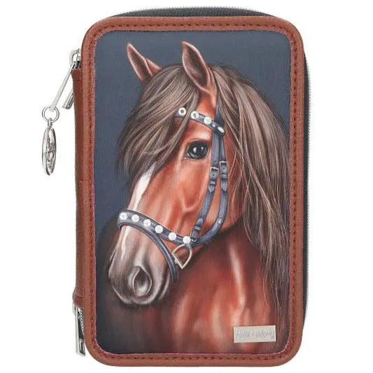 Estuche triple LUXURY HORSE Miss Melody - vista 2