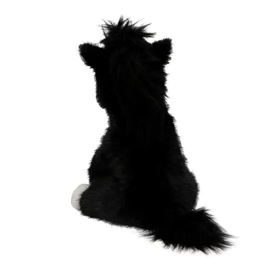Peluche caballo negro 20 cm Miss Melody - vista 4