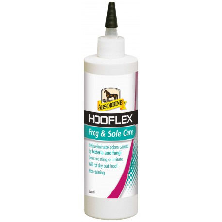 Cascos Loción - Hooflex ranilla y suela - Absorbine para equitación