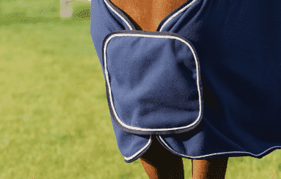 Manta polar con adorno QHP para equitación - vista 2