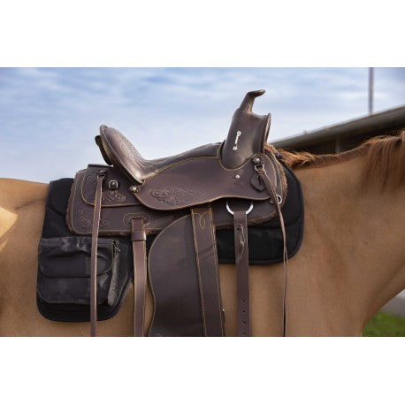 Mantilla western con bolsillos. - Westride