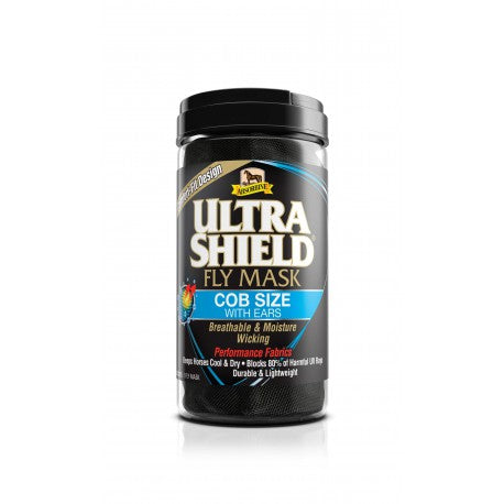 Máscaras antimoscas - UltraShield Flymask, con orejeras - Absorbine para equitación