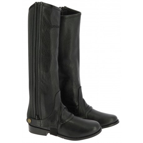 Polainas Mini-chaps - Cuir - Equithème - T.Mini para equitación