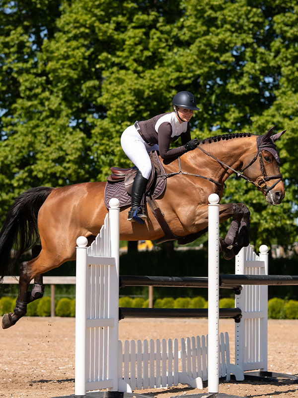 Jump Saddle Pad Modern Equestrian Stockholm Jump Saddle Pad Modern Moonless detalle 6
