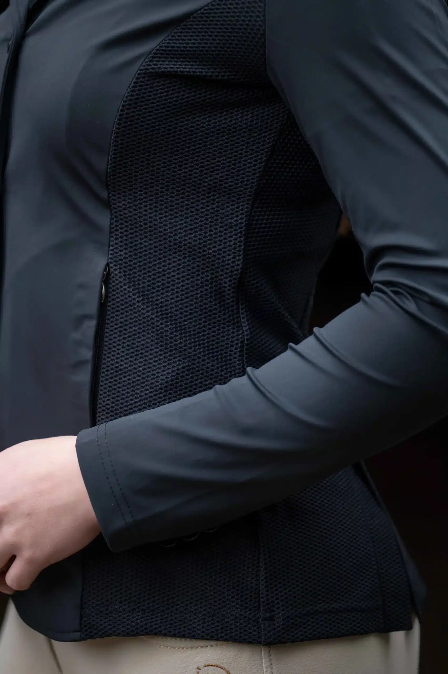 Chaqueta de Concurso Hunter Woman Slim Fit de HKM-Rincón del Valle