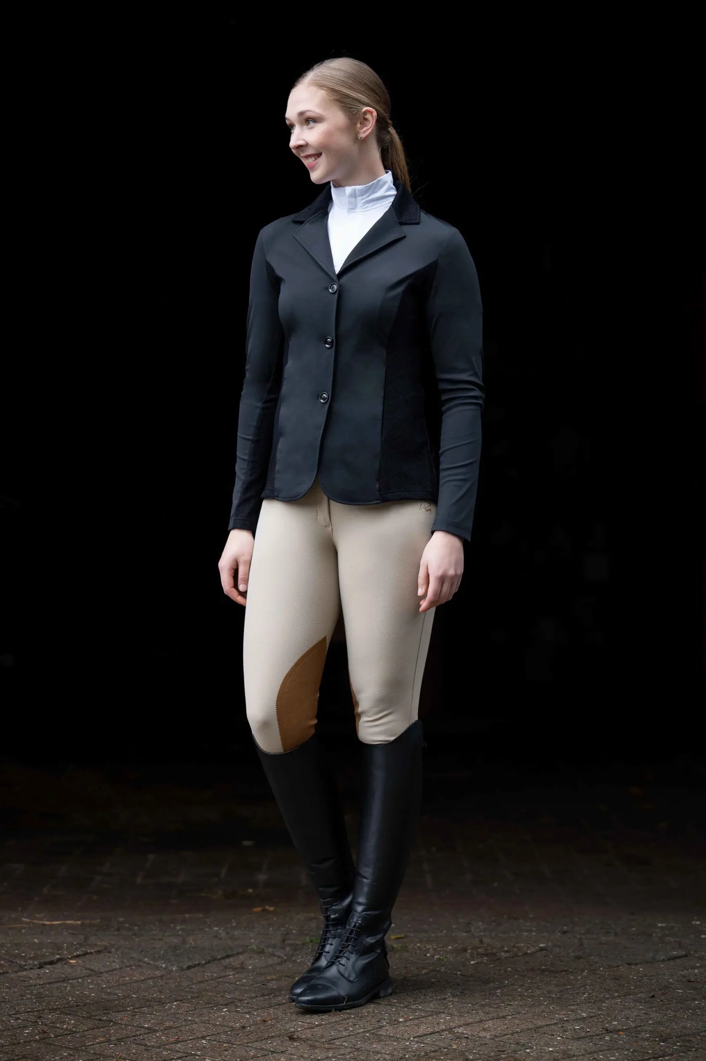 Chaqueta de Concurso Hunter Woman Slim Fit de HKM-Rincón del Valle