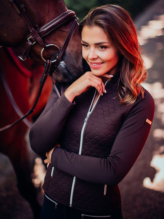 Next Generation chaqueta Equestrian Stockholm Next Generation chaqueta Deep Brown para equitación - vista 2