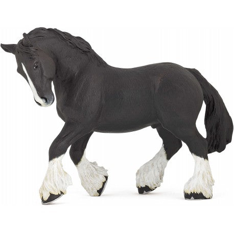 Accesorio ecuestre Semental Shire negro - Papo para equitación