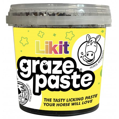Accesorio ecuestre Pasta para lamer - Graze Paste - Likit para equitación