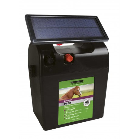 Accesorio ecuestre Pastor con pila BEAUMONT - P180 + panel solar 2,5 W - Paddock para equitación