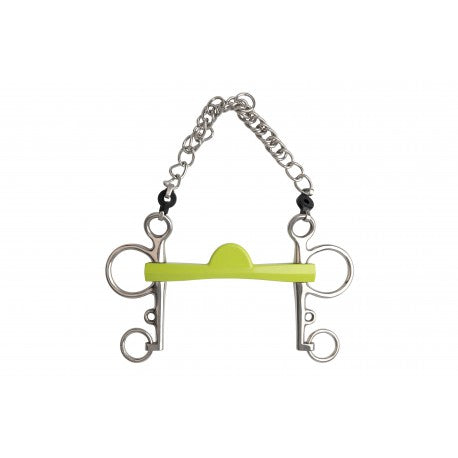 Pelham - Flexi Soft media luna con ramas largas - Metalab para equitación