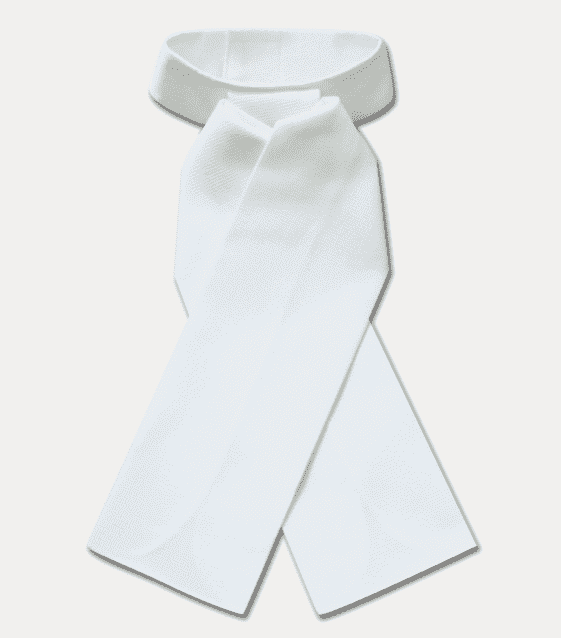 Plastrón blanco kids-Rincón del Valle