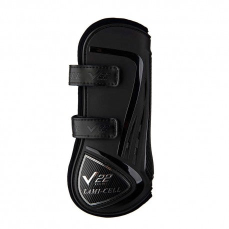 Polainas protectoras de tendones - V22 - velcro - Lami-Cell - Rojo para equitación