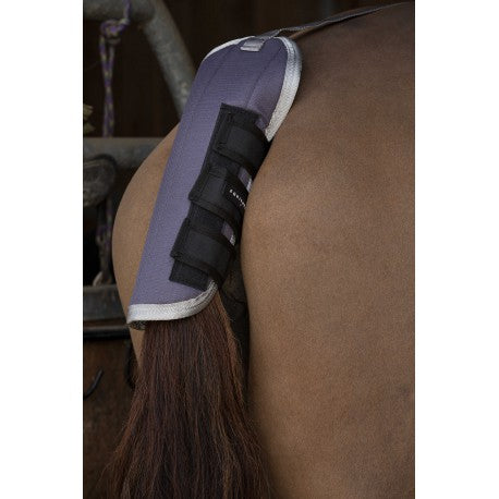 Protector trasero - TYREX 1200D - reciclado - Equithème - Rojo para equitación