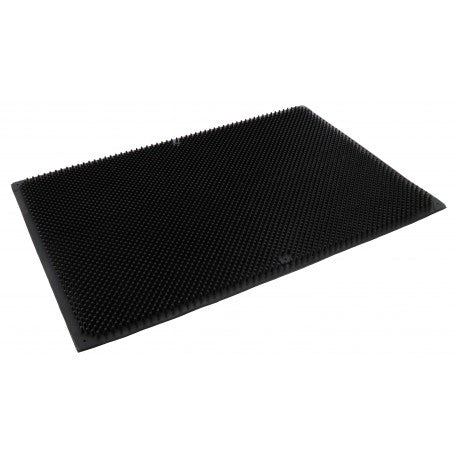 Accesorio ecuestre Rascador de pared de goma - Hippotonic - Rojo para equitación