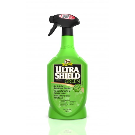 Repelente "Ultrashiled green" - Absorbine - Verde para equitación