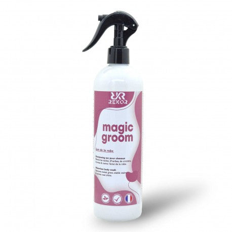 Protectores Shampoo seco - Magic Groom - Rekor para equitación