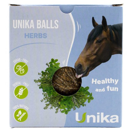 Alimento complementario - Hierbas - Unika para equitación
