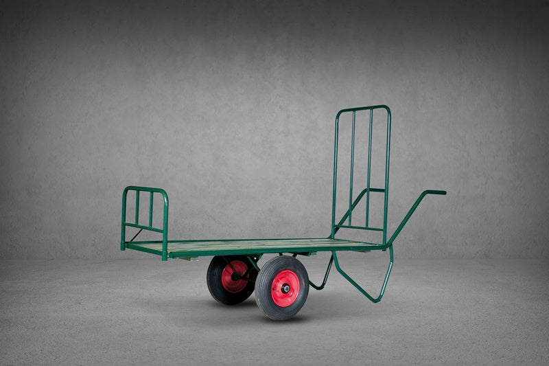 Carretilla de transporte para establos