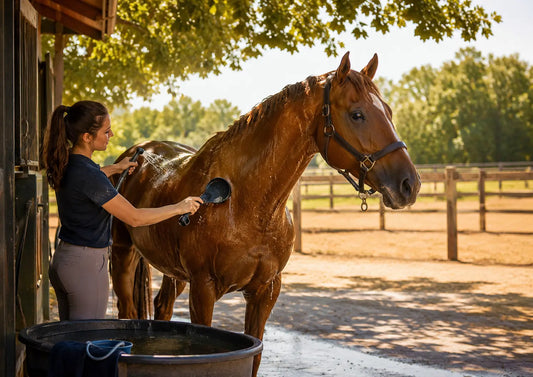 Protege a tu caballo del calor