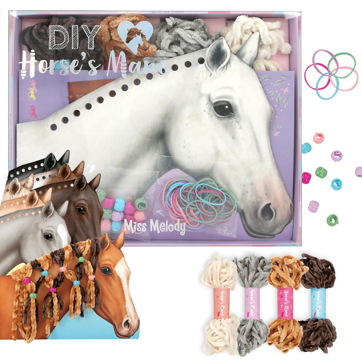 DIY crin caballo