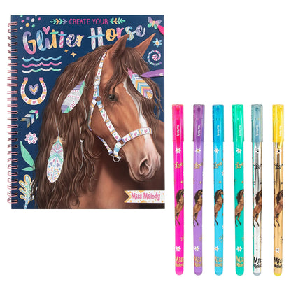 Miss Melody crea tus caballos glitter