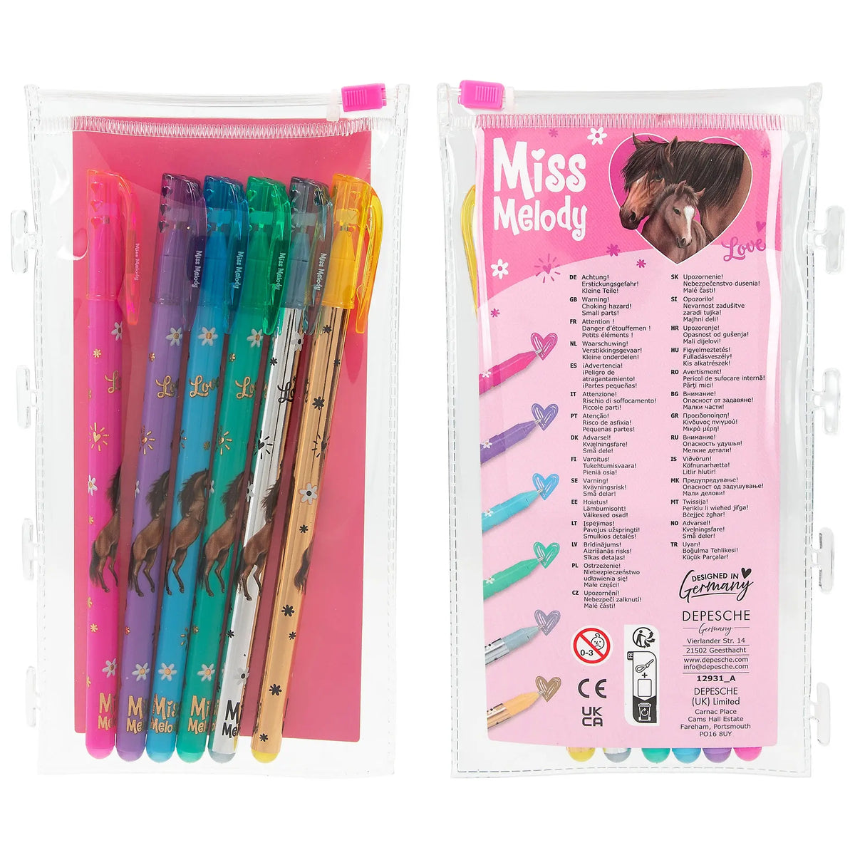 Miss Melody crea tus caballos glitter
