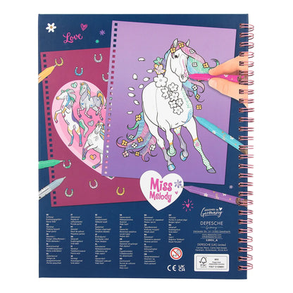 Miss Melody crea tus caballos glitter