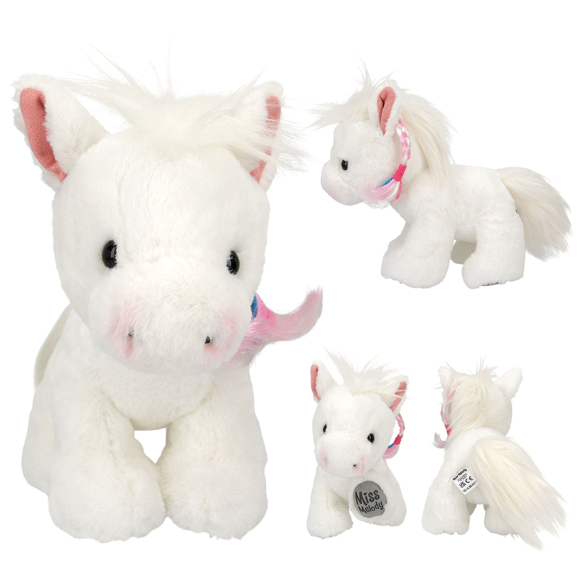 Peluche Yegua Blanca Miss Melody