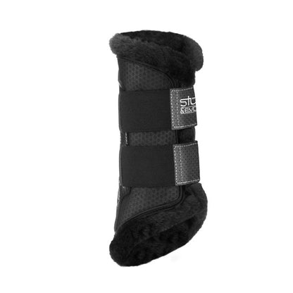 Calzado ecuestre Stübben Airflow Brushing Boots Fleece Lined detalle 7