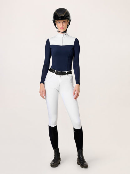 Riding Breeches Elite Equestrian Stockholm Riding Breeches Elite White detalle 7