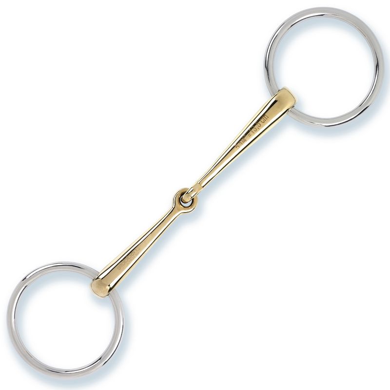 Snaffle Bits Stübben Bradoon / Loose Ring Snaffle single jointed vista principal