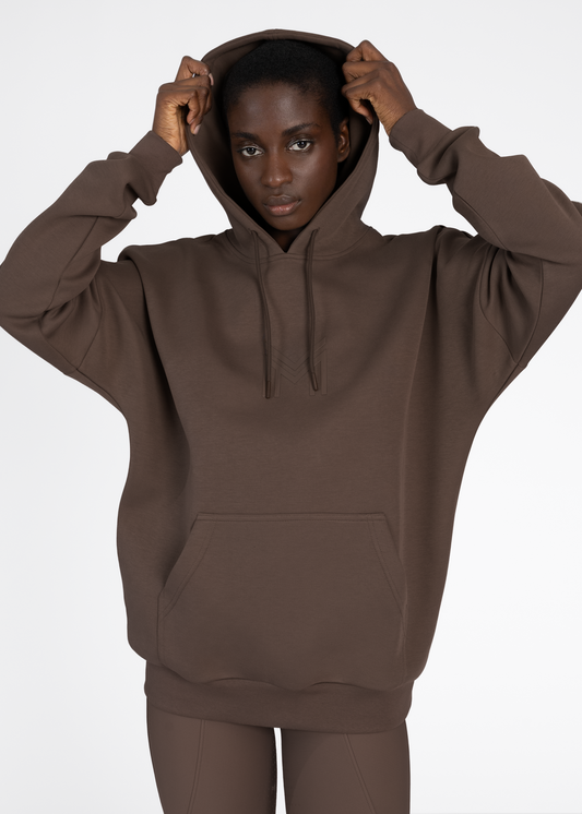 Accesorio ecuestre Maximilian Equestrian Icon Oversized Hoodie (Mocha) para equitación - vista 2