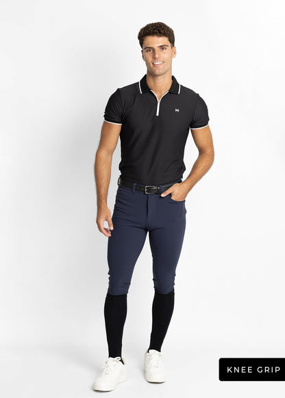 Producto ecuestre Maximilian Equestrian Performance Breeches (Navy) detalle 13