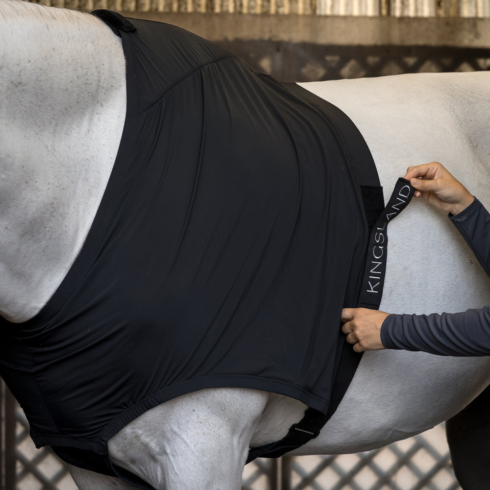 Manta para caballo Kingsland KLMitzi Mane And Shoulder Protector detalle 3