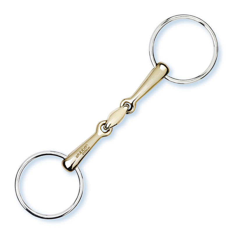 Snaffle Bits Stübben Bradoon / Loose Ring Snaffle double broken vista principal