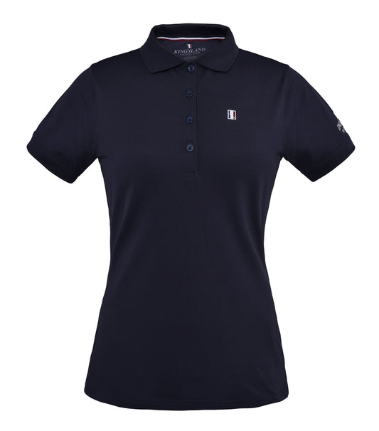 Kingsland Classic Women's Piqué Polo Shirt para equitación