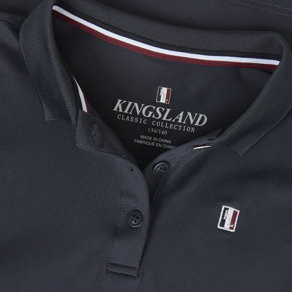 Camiseta técnica Kingsland Classic Junior Piqué Polo Shirt detalle 4