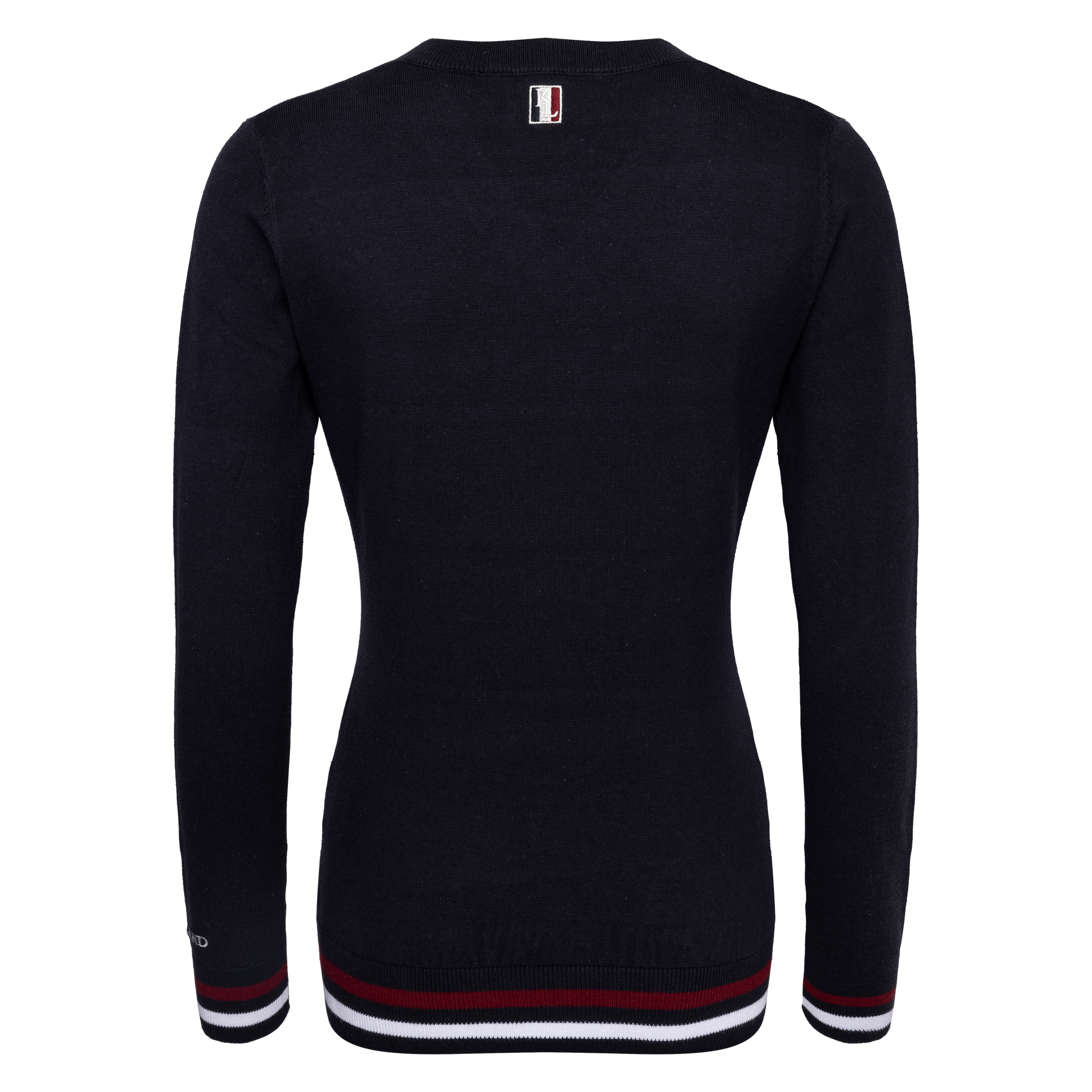 Camiseta técnica Kingsland Classic mujer Knitted V-neck detalle 7