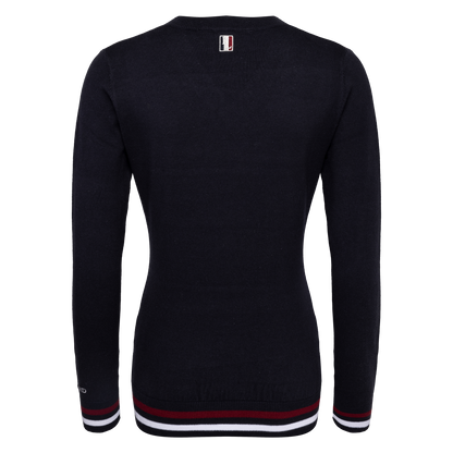 Camiseta técnica Kingsland Classic mujer Knitted V-neck detalle 7
