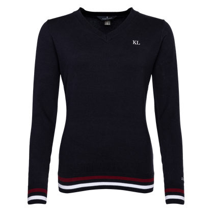 Camiseta técnica Kingsland Classic mujer Knitted V-neck vista principal