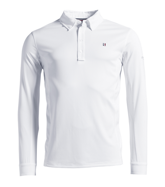 Camisetas Kingsland Classic Men's Long-Sleeved Show Shirt para equitación