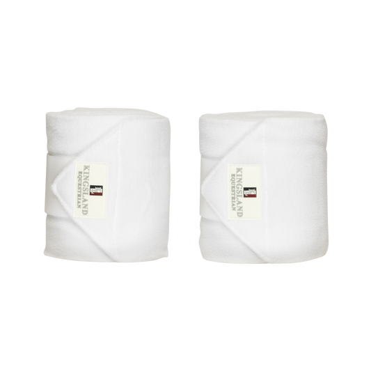 Accesorio ecuestre Vendas Kingsland Classic Fleece vendas, 2 pack para equitación