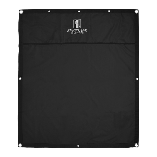 Accesorio ecuestre Horsegear Accessories Kingsland Classic Goes Black Stable Curtain para equitación