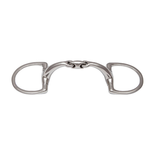 Embocaduras Filete D-rings Stübben Easy Control Anatomic filete D-ring double broken para equitación
