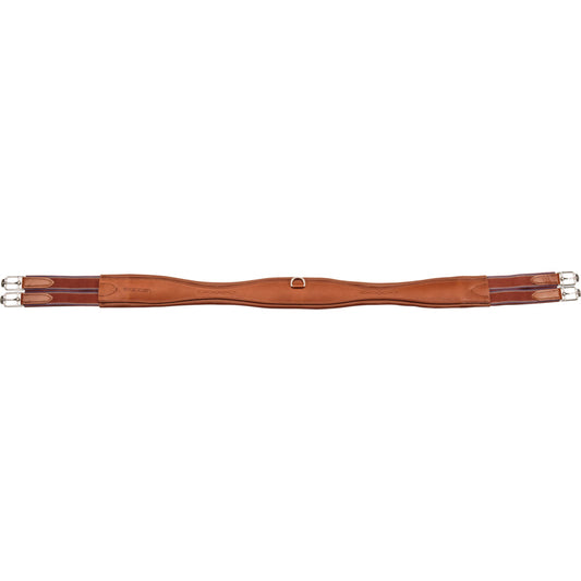 Cincha Stübben Leather Long cincha con Elastic para equitación